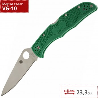 Нож SPYDERCO ENDURA 10FPGR Нож SPYDERCO ENDURA 10FPGR