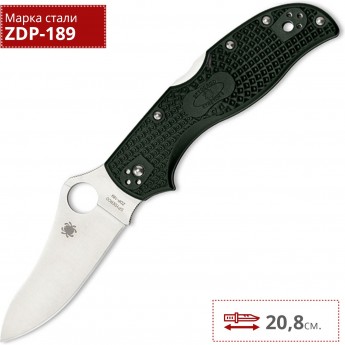 Нож SPYDERCO STRETCH 2 90PGRE2 Нож SPYDERCO STRETCH 2 90PGRE2